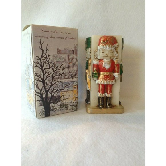 Original Emperor Art Creation Nutcracker #3A Candle - Picture 2 of 9